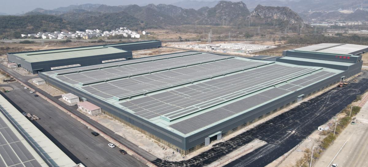 强盛铝精密制造厂区航拍实拍